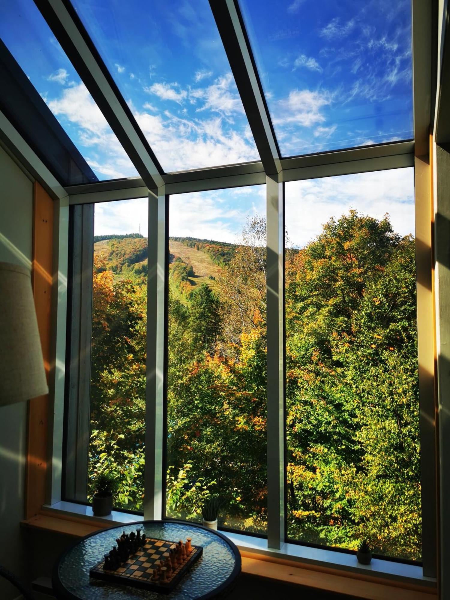 Condo Sur 2 Niveaux Avec Magnifique Vue Sur La Montagne Стоунхем Экстерьер фото